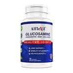 Alflexil Premium Glucosamine & Chondroitin Nutritional Supplement - Healthy Joint, Bone & Knee Support - Rich In MSM & Collagen - Organic natural Ingredients - Made In USA - 120 Capsules