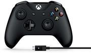 Microsoft 4N6-00001 Xbox Controller + Cable for Windows