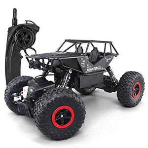 SZJJX RC Cars Off-Road Rock Vehicle Crawler Truck 2.4Ghz 4WD High Speed 1:14 Radio Remote Control Racing Cars Electric Fast Race Buggy Hobby Car Black 