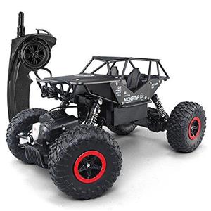 SZJJX RC Cars Off-Road Rock Vehicle Crawler Truck 2.4Ghz 4WD High Speed 1:14 Radio Remote Control Racing Cars Electric Fast Race Buggy Hobby Car Black