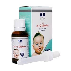 قطره خوراکی ویتامین آ د استار ویت 30 میلی لیتر Starvit A And D Drops 30 ml