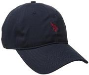 U.S. Polo Assn. Men s Small Solid Horse Adjustable Cap, Navy, One Size