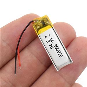 باتری لیتیومی آدامسی 60mAh 26*9*3.5mm 350926