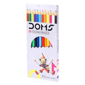 مداد رنگی ۱۲ رنگ دامس Doms Art No.3445
