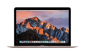 Apple 12 Inch MacBook Laptop Retina Display 1.2GHz Intel Core m3 Dual Processor 8GB RAM 256GB SSD Storage HD Graphics OS Rose Gold MNYM2LL 