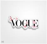 استیکر/ برچسب vogue