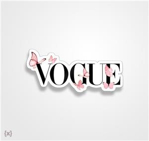 استیکر/ برچسب vogue 