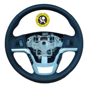 مجموعه غربیلک فرمان 207 ایربگ دار (با روکش چرم ) چرم دوزی شده کد air03