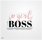 استیکر/ برچسب Girl boss