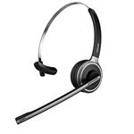 Mpow V4.1 Bluetooth Headset/ Truck Driver Wireless Over Head Earpiece with Noise Reduction Mic for Phones, Skype, Call Center, Office (Support Media Playing) 