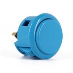 Sanwa OBSF-30 Blue (Light) 30mm OEM Arcade Push Buttons (Mad Catz SF4 Tournament Joystick Compatible)