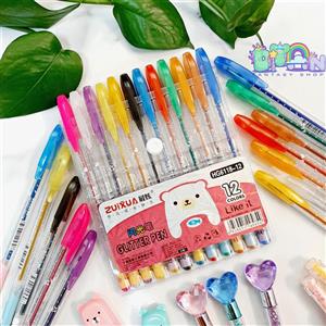 ست خودکار اکلیلی طرح خرسی 10 رنگ