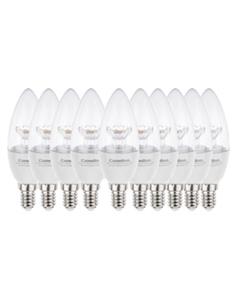 لامپ شمعی کریستالی ال ای دی 6وات کملیون بسته 10 عددی