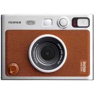 دوربین چاپ سریع نیمه دیجیتال FUJIFILM INSTAX MINI EVO (رنگ قهوه‌ای)