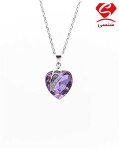 گردنبند نقره سواروسکی کد110