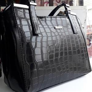 کیف جادار و زیبا وشیکویژه بانوان عزیزمجلسی وبیرونیچرم صنعتی (ورنی)طرح سنگی