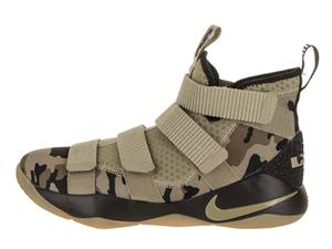 NIKE Lebron Soldier Xi Size 11.5 Mens Basketball Neutral Olive Sequoia Shoes 