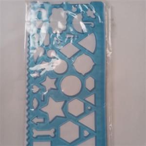 خط  کش  طرح دار
