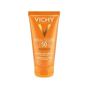 ویشی فلوئید ضد آفتاب Ideal Soleil درای تاچ  Dry Touch بی بی رنگی SPF 50 