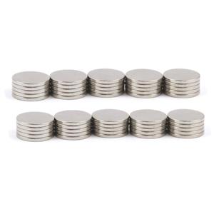 آهنربای نئودیمیوم 10x1 میلیمتر N42 دیسکی (50 عدد) مگامگنت