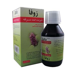 نیاک شربت 120 میلی لیتر زوفا ( شربت ضد سرفه )