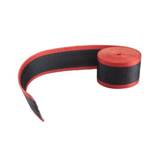 کمربند ایمنی خودرو رنگ مشکی دور قرمز جفت برای چپ و راست مناسب تمام خودروها