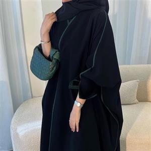 مانتو عبایی کلوش جلو باز کد78