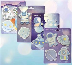 استیک نوت طرح فضانورد