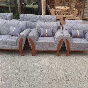 مبل اسکارلت پایه لبخندی