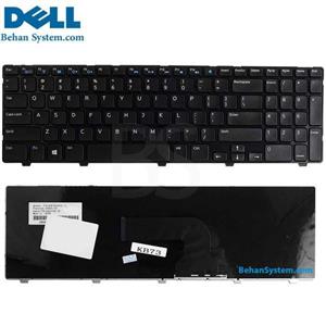 کیبورد لپ تاپ دل مدل Inspiron 3521 Keyboard Dell 3537, 5521, 2521 Black 