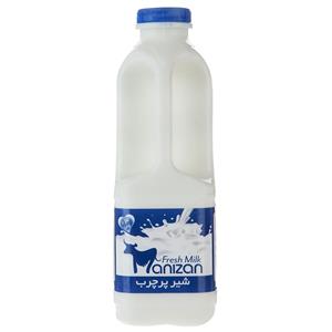 شیر پرچرب مانیزان مقدار 0.95 لیتر Manizan Full Fat Milk 0.95Lit