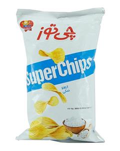 سوپر چیپس نمکی توز مقدار 90 گرم Cheetoz Salty Super Potato Chips 90gr 