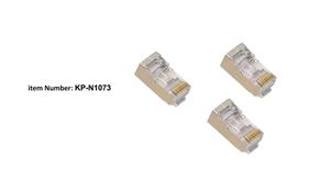 کانکتور Rj45 Cat6 STP کی نت پلاس مدل KP-N1075 بسته 20 عددی KNET PLUS Connectors 