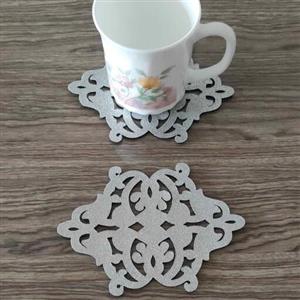 زیرلیوانی چرم اکلیلی