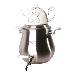 ست کتری و قوری سوپرلایف مدل 90 Kettle and Teapot Stainless Steel