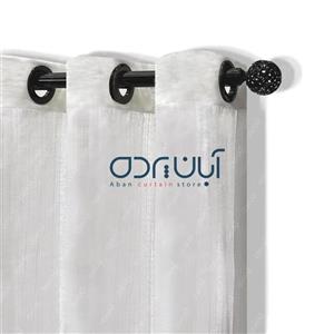 پرده حریر بافت دار کریستالی شاین دار در رنگهای متنوع قد280عرض140