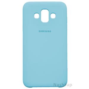 قاب سیلیکونى اصلى رنگ آبی گوشى Samsung Galaxy J7 Duo 