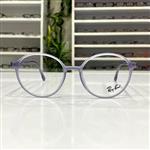 فریم عینک طبی ریبن tr90 درجه یک و سبک طرح دایره ای و رنگ بنفش در عینک کاسپین