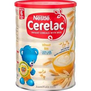 سرلاک با طعم گندم همراه شیر 400 گرم Nestle 