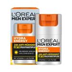 کرم ضد آفتاب بدون رنگ لورآل SPF15 مدل Hydra Energy مناسب برای پوست معمولی ‌حجم 50 میلی‌لیتر