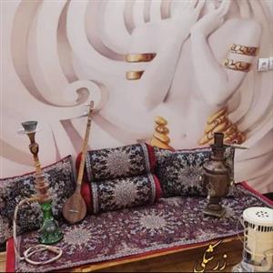 تشک شاهنشین کناره سنتی ست 5تکه