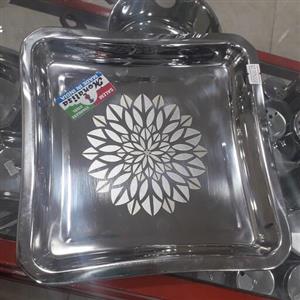 سینی،استیل،هندی،سایز5،ابعاد31در 31