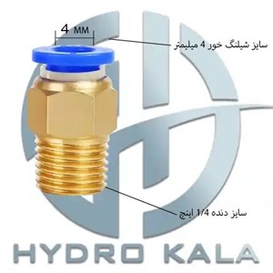 اتصال مستقیم یک چهارم به 4 مجموعه 3 عددی