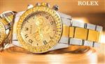 ست ساعت مچی مردانه و زنانه رولکس Rolex نگین دار کد 281