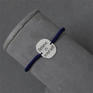 دستبند نقره Believe in your self 