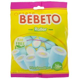 مارشمالو ببتو مدل Roller مقدار 60 گرم Bebeto Roller Marshmallow 60gr