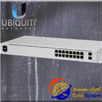 سوئیچ 16 پورت Ubiquiti مدل USW-16-PoE