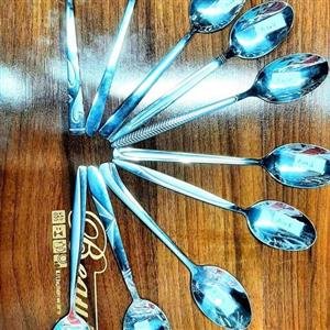 سرویس قاشق چنگال 24نفره 128پارچه با کیف چوبی