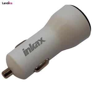 شارژر فندکی اینکاکس مدل CD-22 به همراه کابل MicroUSB