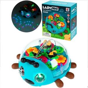 اسباب بازی کفشدوزک چرخ دنده ای موزیکال و حرکتی قبل از ثبت موجودی بگیرید